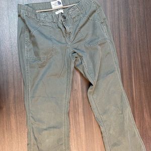 The North Face pants olive size 8